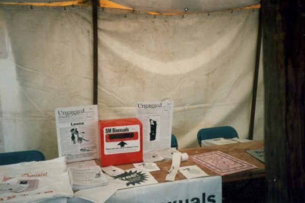 LGBT Pride 96 - SM Bisexuals stall in the bi tent